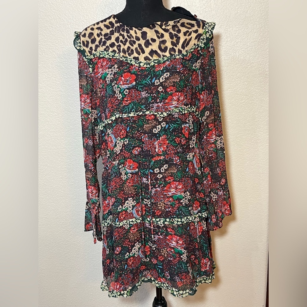 Scotch & Soda Multicolor Patterned Dress